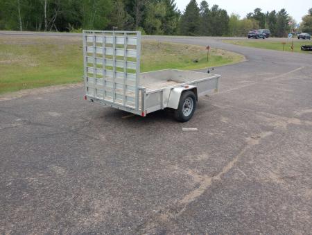 Used 2017 Rough Rider 65"X10' Aluminum Utility Trailer