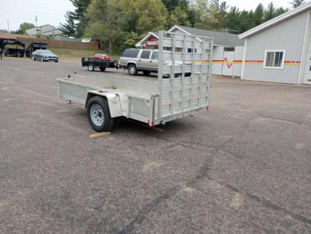 Used 2017 Rough Rider 65"X10' Aluminum Utility Trailer