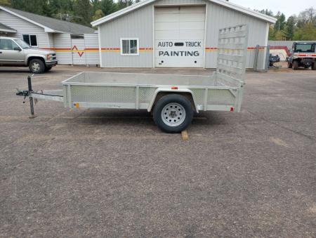 Used 2017 Rough Rider 65"X10' Aluminum Utility Trailer