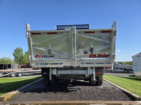 New 2027 K-Trail Goliath 37,500 lb HD Galvanized Gooseneck Dump Trailer