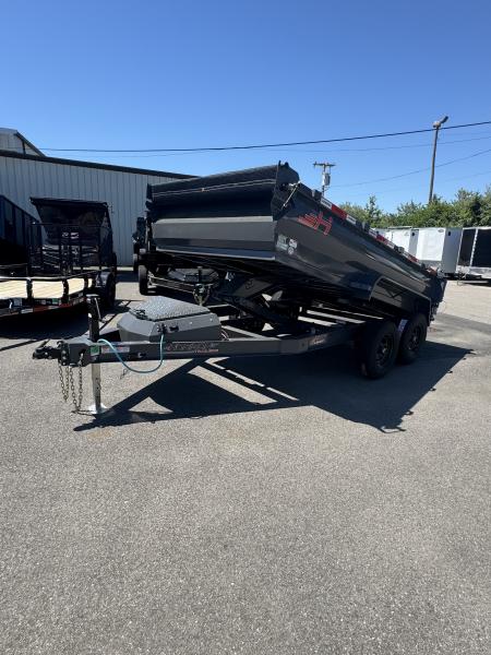 New 2026 Horizon Trailers HZ6 77 X12' Dump Trailer Ramps & Tarp