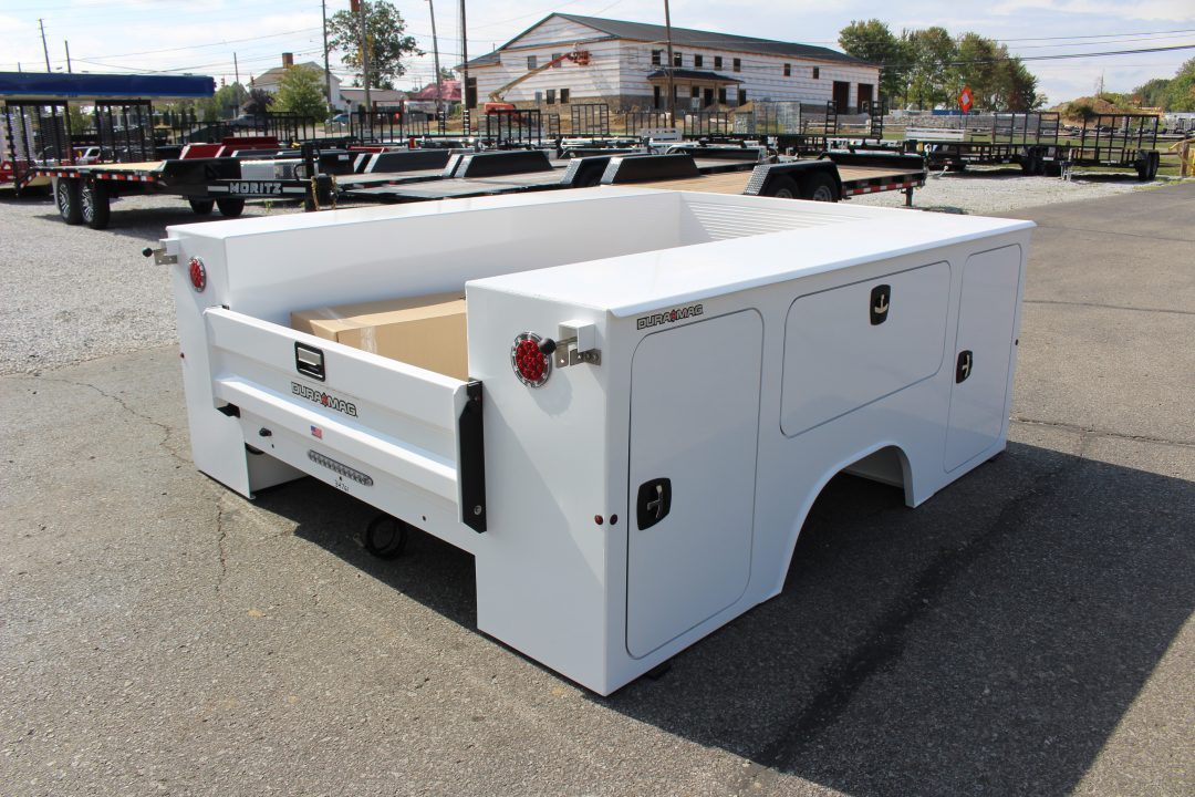 New 2025 DuraMag Aluminum Service Body - SRW - Fits 56" C/A - 2019+ RAM