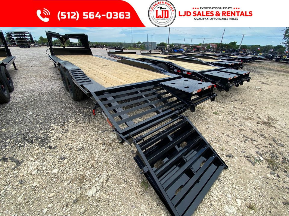 New 2026 Golden Arm - 102" x 26' - Drive over fender - Equipment Trailer - Gooseneck