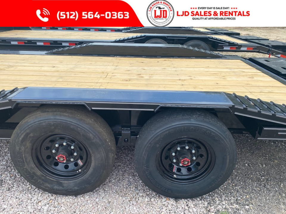 New 2026 Golden Arm - 102" x 24' - Drive over fender - Gooseneck - Equipment Trailer