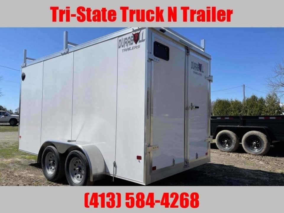 New 2026 Durabull 7x14 Enclosed Barn doors and Ramps