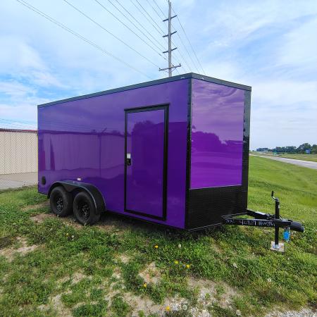 New 2026 Maximum Cargo Trailers 7x14 TA, 7' interior height , 3.5k axles, .080 polycore Cargo / Enclosed Trailer