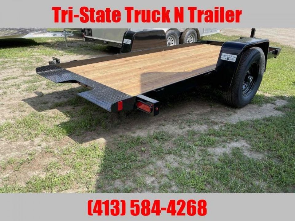 New 2026 BWISE 12' Tilt trailer Equipment Trailer