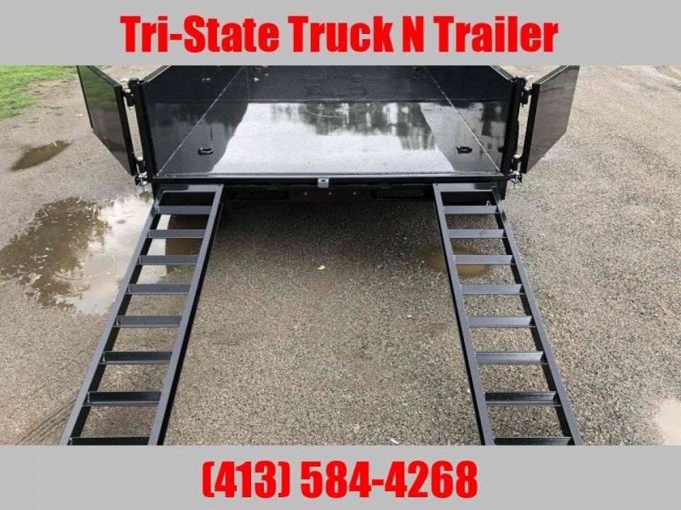 New 2027 Bwise DT 7x14 14k Dump trailer w/Ramps
