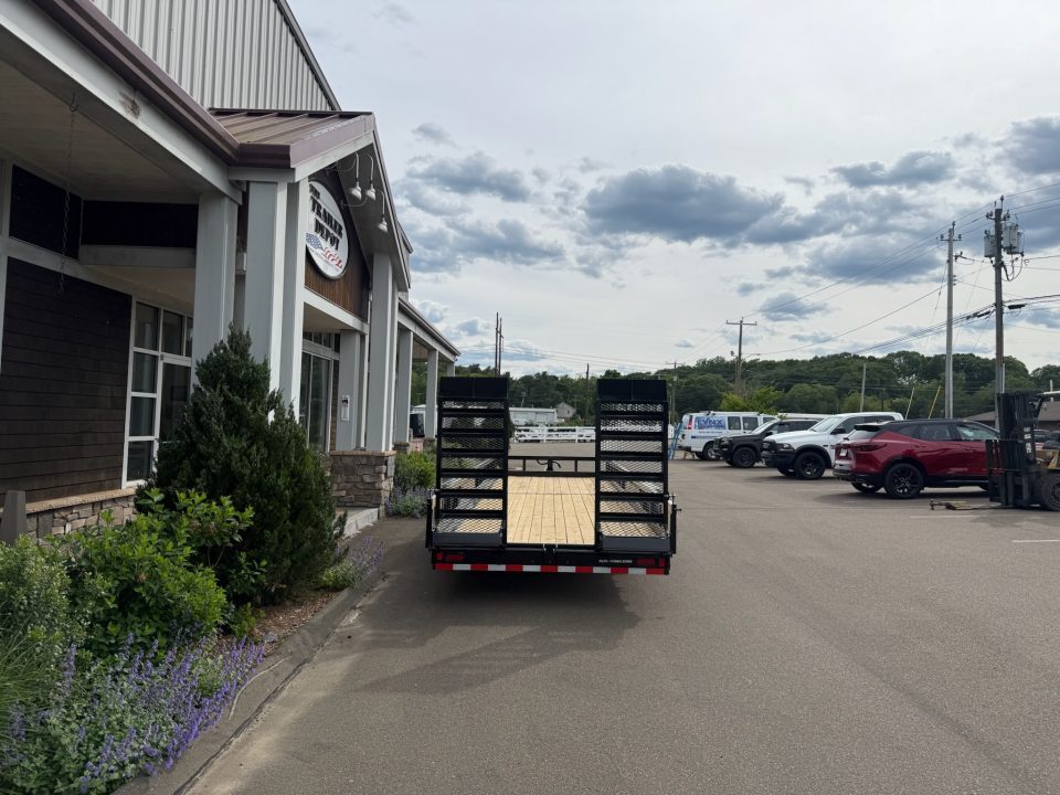 New Sure-Trac 7′ X 24′ OPEN LANDSCAPE/EQUIPMENT TRAILER 14K