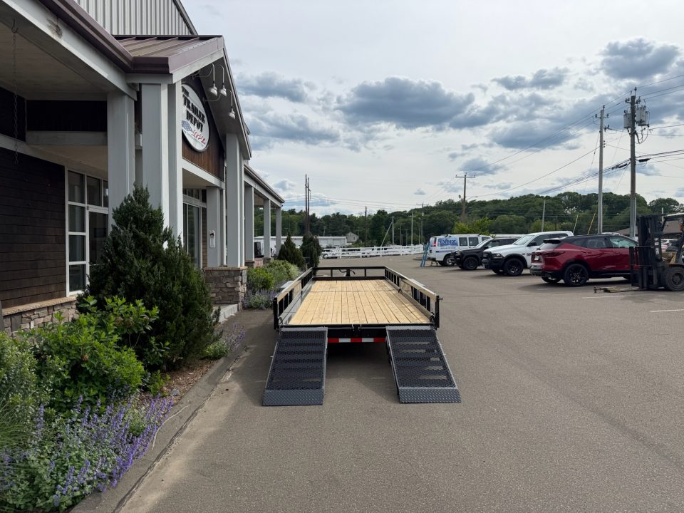 New Sure-Trac 7′ X 24′ OPEN LANDSCAPE/EQUIPMENT TRAILER 14K