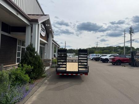New Sure-Trac 7′ X 24′ OPEN LANDSCAPE/EQUIPMENT TRAILER 14K