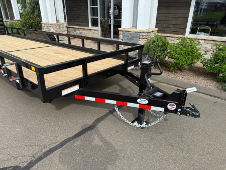 New Sure-Trac 7′ X 24′ OPEN LANDSCAPE/EQUIPMENT TRAILER 14K