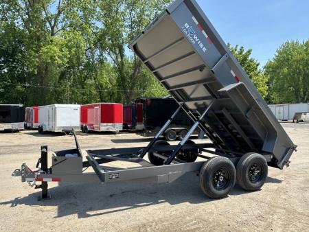 New 2027 Bwise DT 7x14 14k Dump trailer w/Ramps