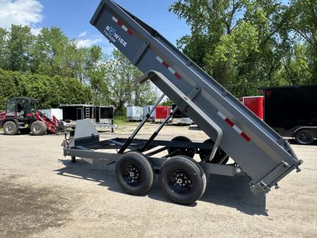 New 2027 Bwise DT 7x14 14k Dump trailer w/Ramps