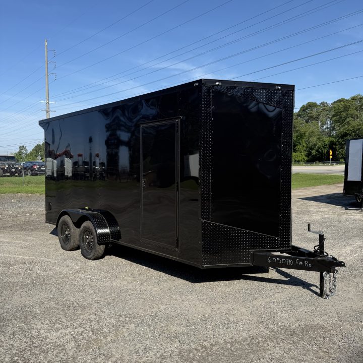 New 2026 Hook and Line 7x16TA2 Cargo / Enclosed Trailer