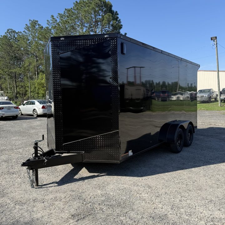 New 2026 Hook and Line 7x16TA2 Cargo / Enclosed Trailer
