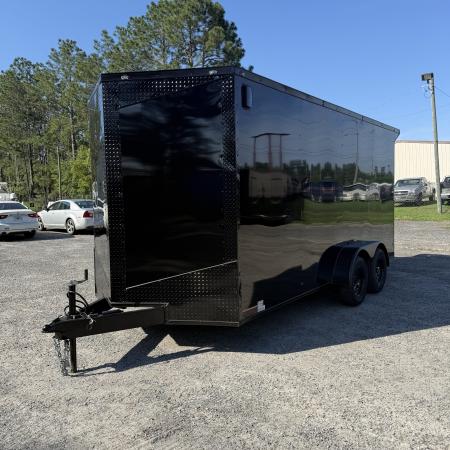 New 2026 Hook and Line 7x16TA2 Cargo / Enclosed Trailer