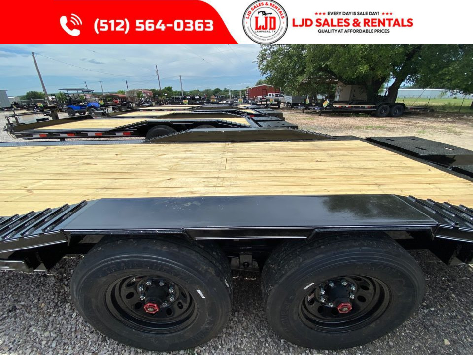 New 2026 Golden Arm - 102" x 24' -Drive over fender - Equipment Trailer
