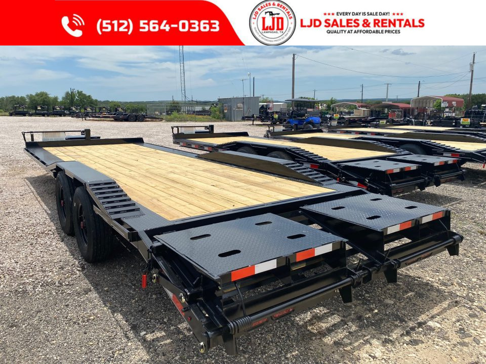 New 2026 Golden Arm - 102" x 24' -Drive over fender - Equipment Trailer