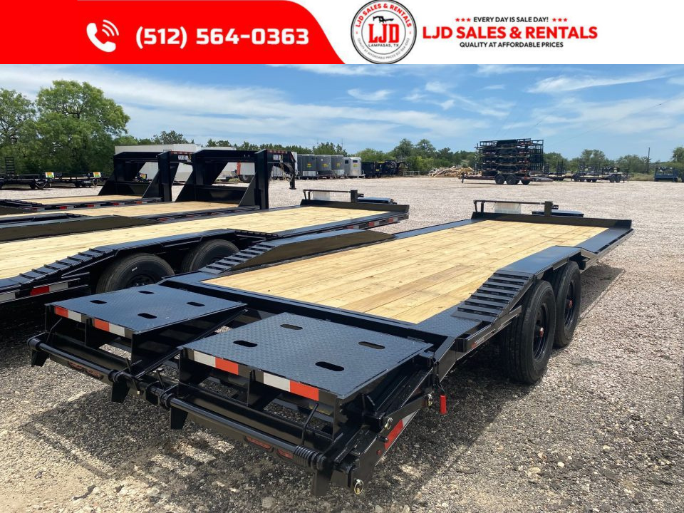 New 2026 Golden Arm - 102" x 24' -Drive over fender - Equipment Trailer