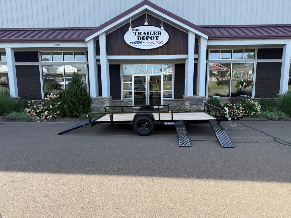 New SURE-TRAC 7' X 14' OPEN ATV TRAILER 2.9K