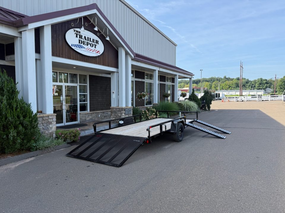 New SURE-TRAC 7' X 14' OPEN ATV TRAILER 2.9K