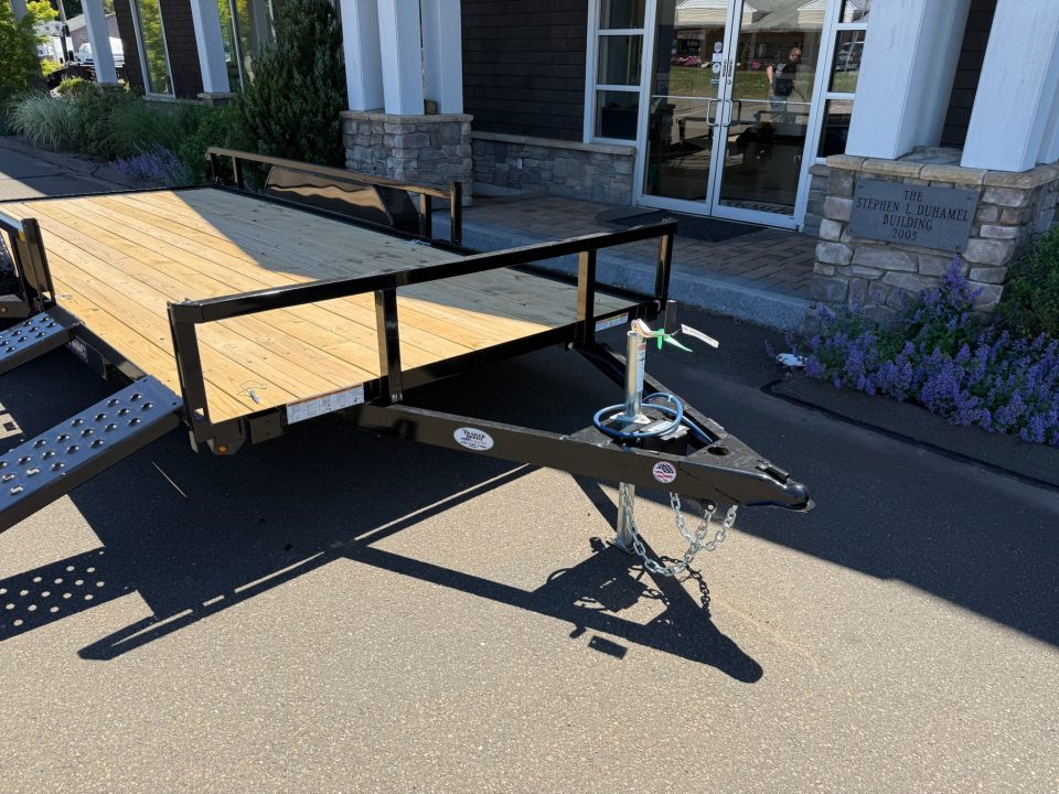 New SURE-TRAC 7' X 16' OPEN ATV TRAILER 7K