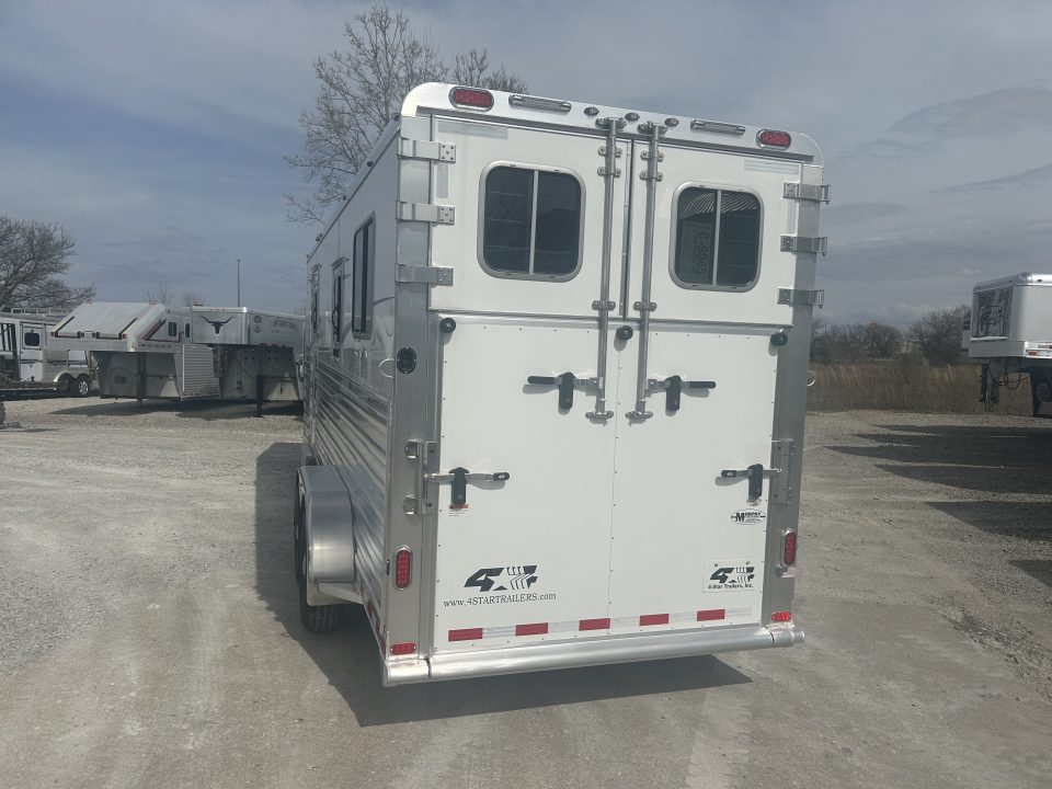 New 2026 4-Star Trailers 2+1 Horse Trailer