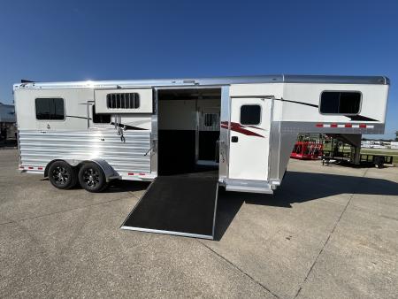 New 2026 4-Star Trailers 2+1 Horse Trailer