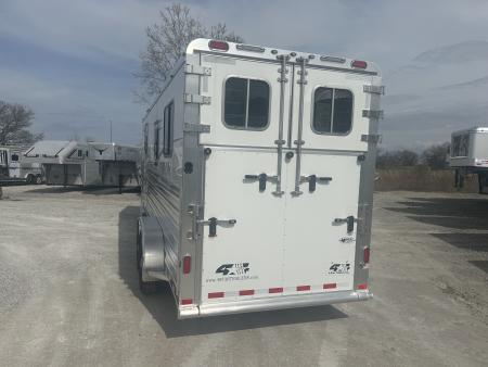 New 2026 4-Star Trailers 2+1 Horse Trailer
