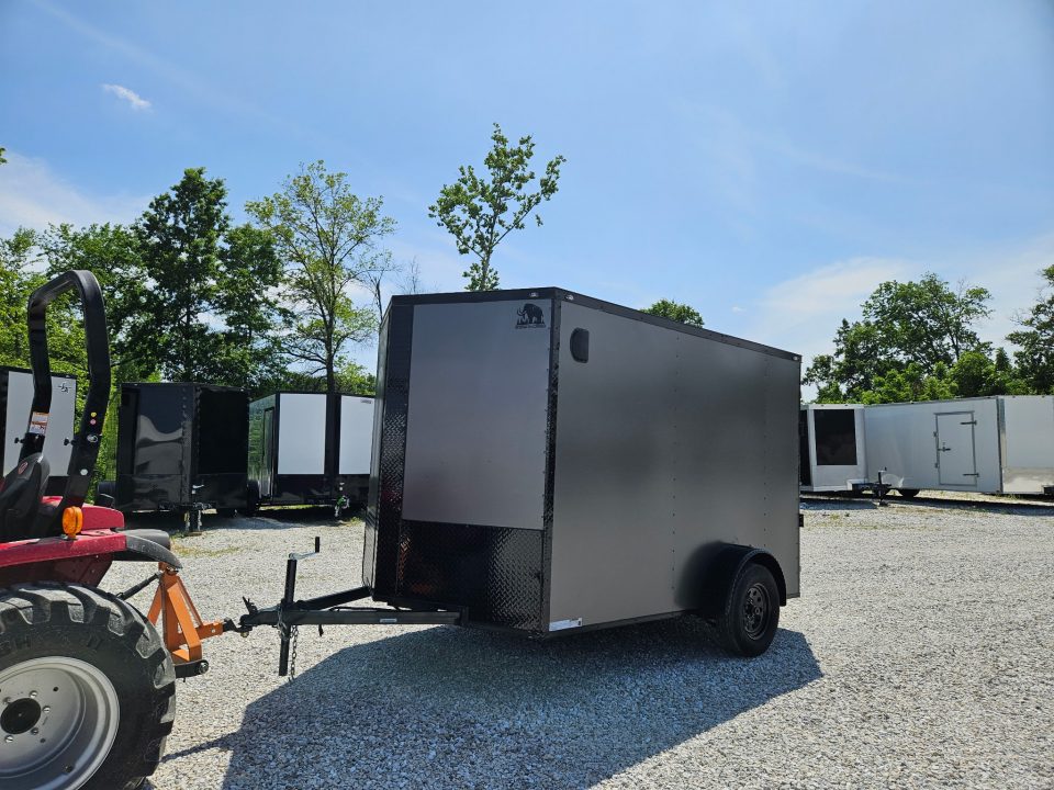 New 2026 Mammoth 7x10 SA , 6'6" Interior Height, 3.5K Axle, .080 Polycore Exterior Cargo / Enclosed Trailer