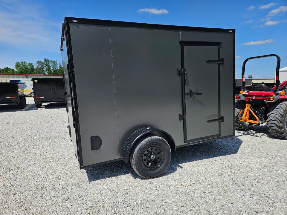 New 2026 Mammoth 7x10 SA , 6'6" Interior Height, 3.5K Axle, .080 Polycore Exterior Cargo / Enclosed Trailer