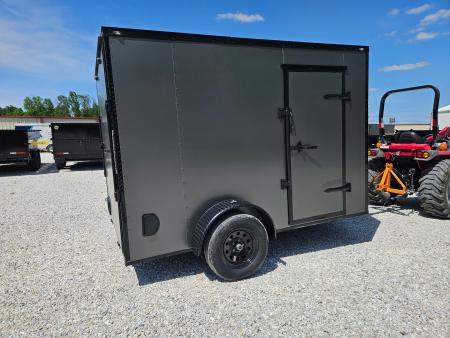 New 2026 Mammoth 7x10 SA , 6'6" Interior Height, 3.5K Axle, .080 Polycore Exterior Cargo / Enclosed Trailer