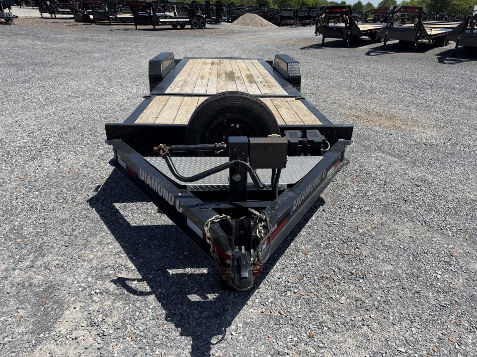 Used 2021 Diamond C 83"X22' 14K GVWR Tilt Trailer