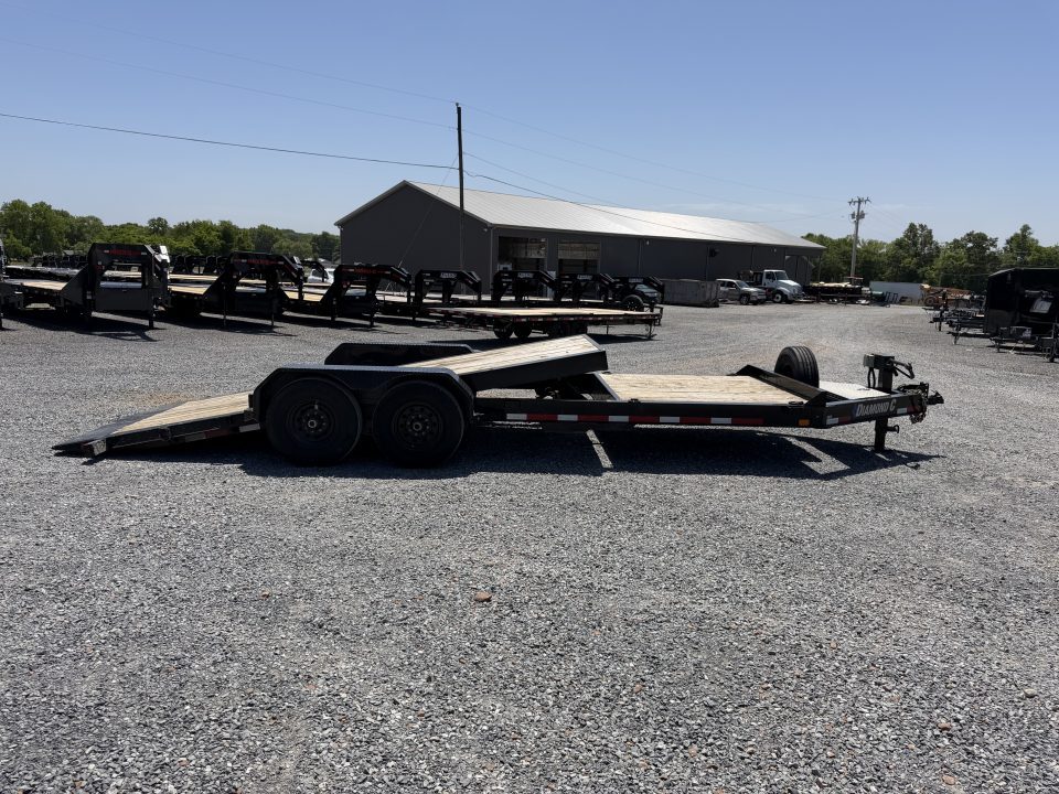 Used 2021 Diamond C 83"X22' 14K GVWR Tilt Trailer
