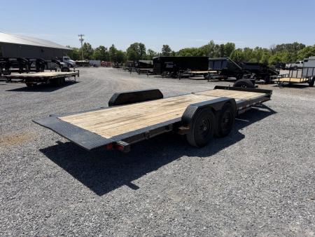 Used 2021 Diamond C 83"X22' 14K GVWR Tilt Trailer