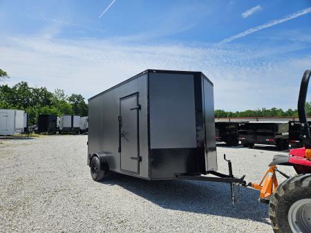 New 2026 Mammoth 7x12 SA Cargo/Enclosed Trailer, 6'5  Interior Height, 3.5K Axle, .080 Polycore Exterior Cargo / Enclosed Trailer