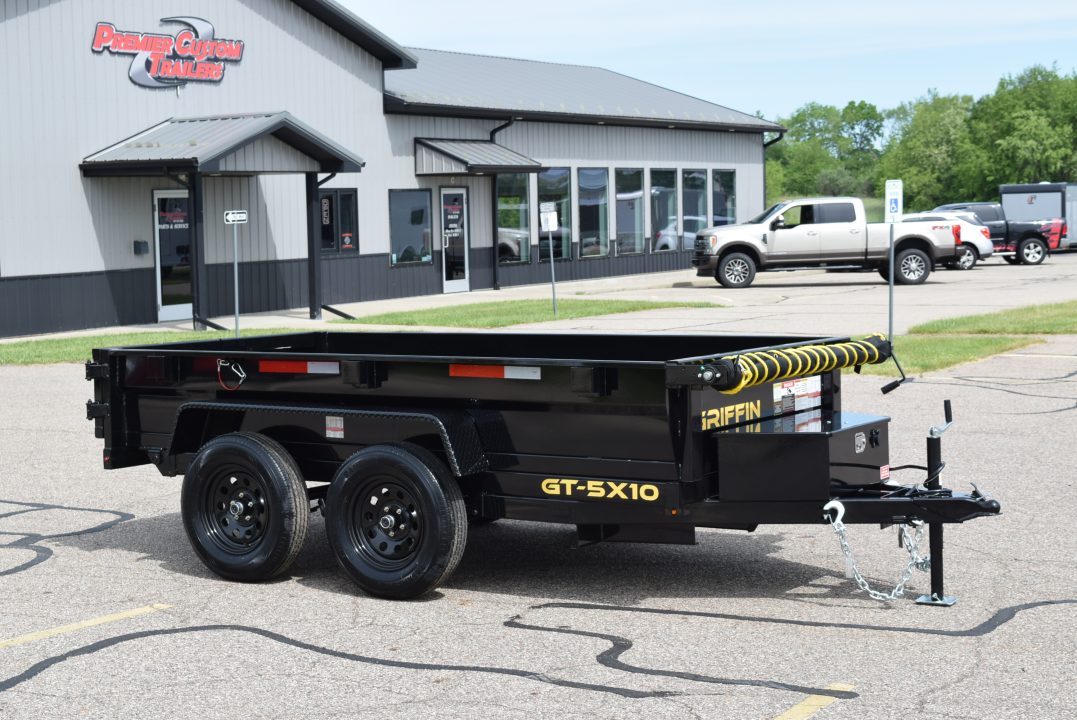 New 2026 Griffin Trailers 5x10 Dump Trailer