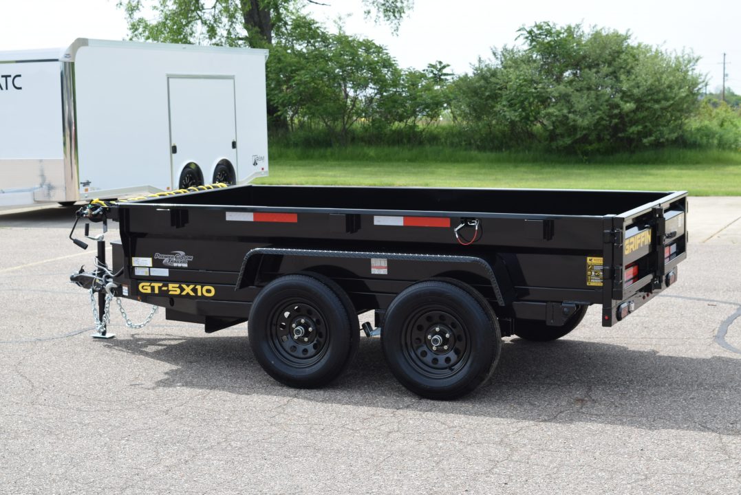 New 2026 Griffin Trailers 5x10 Dump Trailer