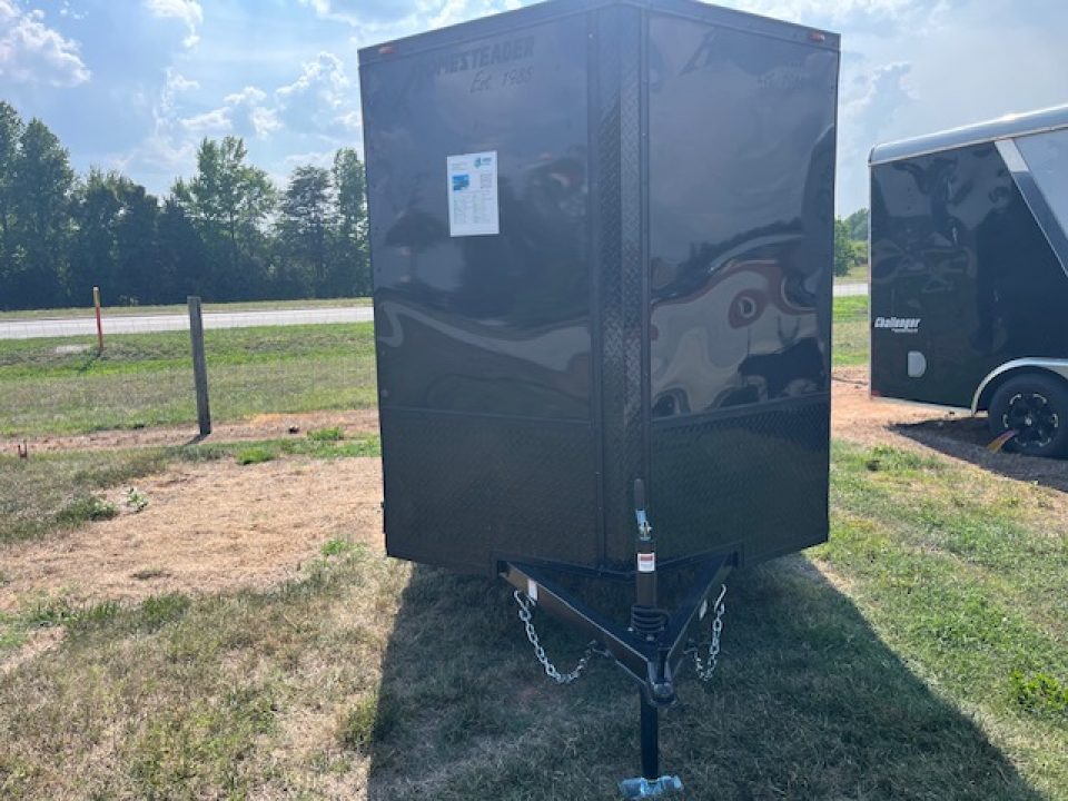 New 2026 Homesteader 612IS 6X12 Intrepid Enclosed Cargo Trailer 3K Blackout