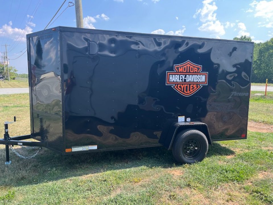 New 2026 Homesteader 612IS 6X12 Intrepid Enclosed Cargo Trailer 3K Blackout