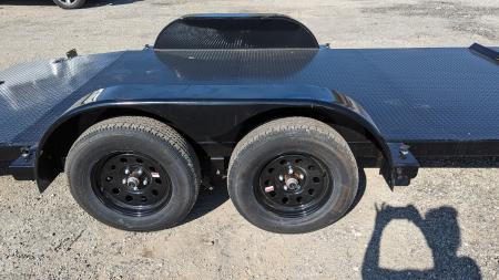 New 2027 BWise 20' HD Diamond Deck Hydraulic POWER Tilt Car Hauler