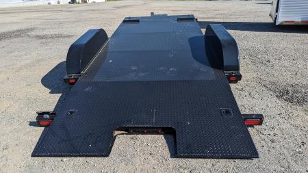 New 2027 BWise 20' HD Diamond Deck Hydraulic POWER Tilt Car Hauler