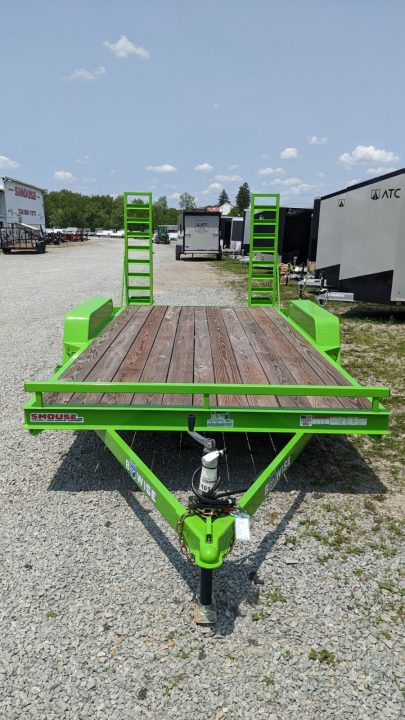 New 2027 BWise 18' Light Duty Equipment Hauler w/ 5' Ladder Ramps