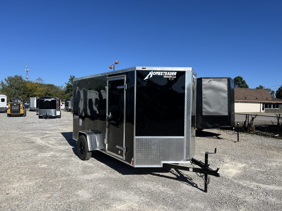New 2026 Homesteader Trailer 6x12x6 Intrepid Swing Door Package Cargo / Enclosed Trailer