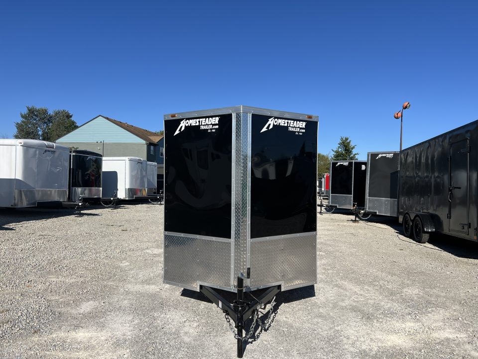 New 2026 Homesteader Trailer 6x12x6 Intrepid Swing Door Package Cargo / Enclosed Trailer