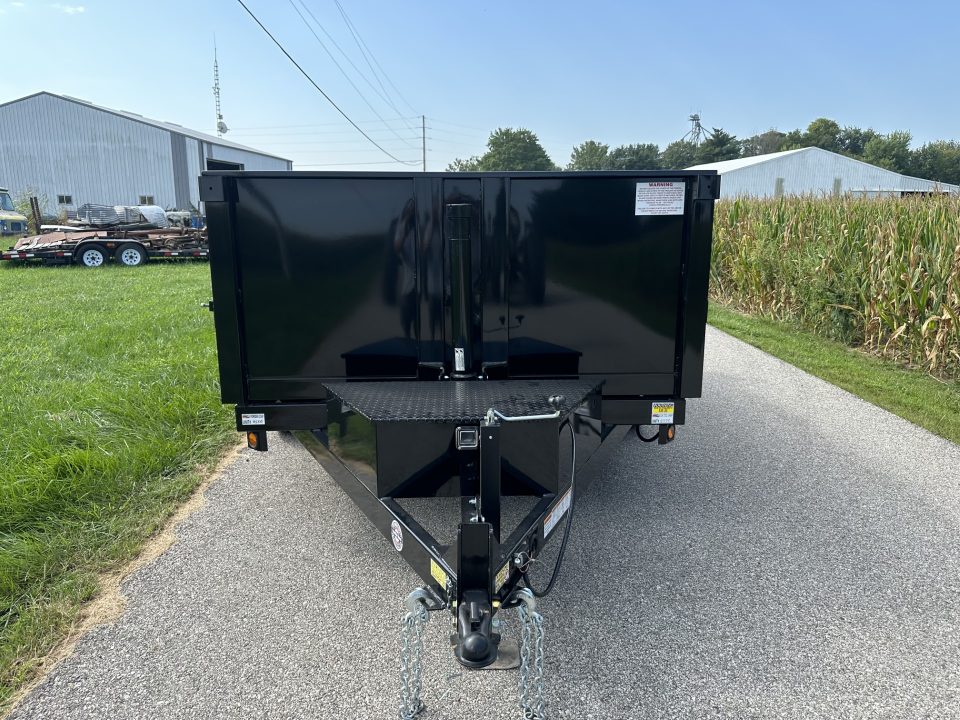 New 2026 Quality Steel and Aluminum 83"x16' 14K Dump Trailer