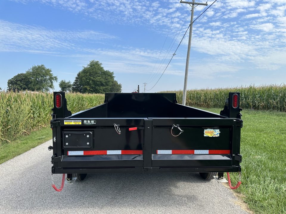 New 2026 Quality Steel and Aluminum 83"x16' 14K Dump Trailer
