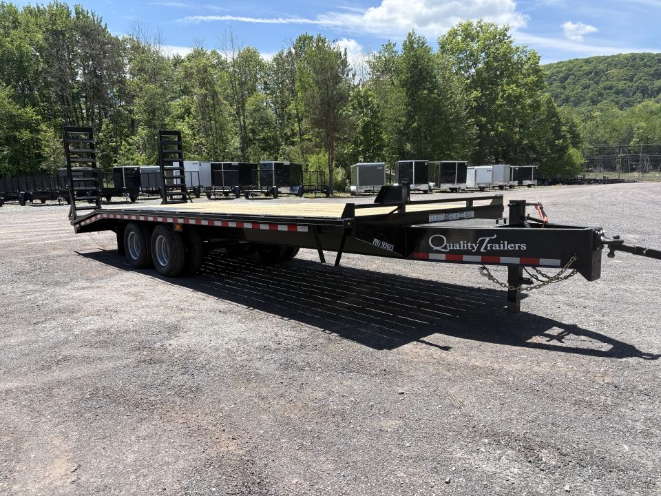 New 2026 Quality Trailers 25' 25K Dually Tandem Deckover Trailer