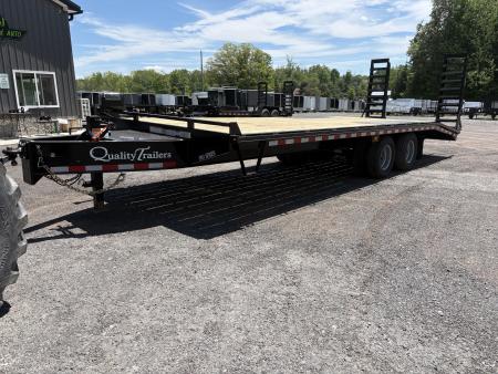 New 2026 Quality Trailers 25' 25K Dually Tandem Deckover Trailer
